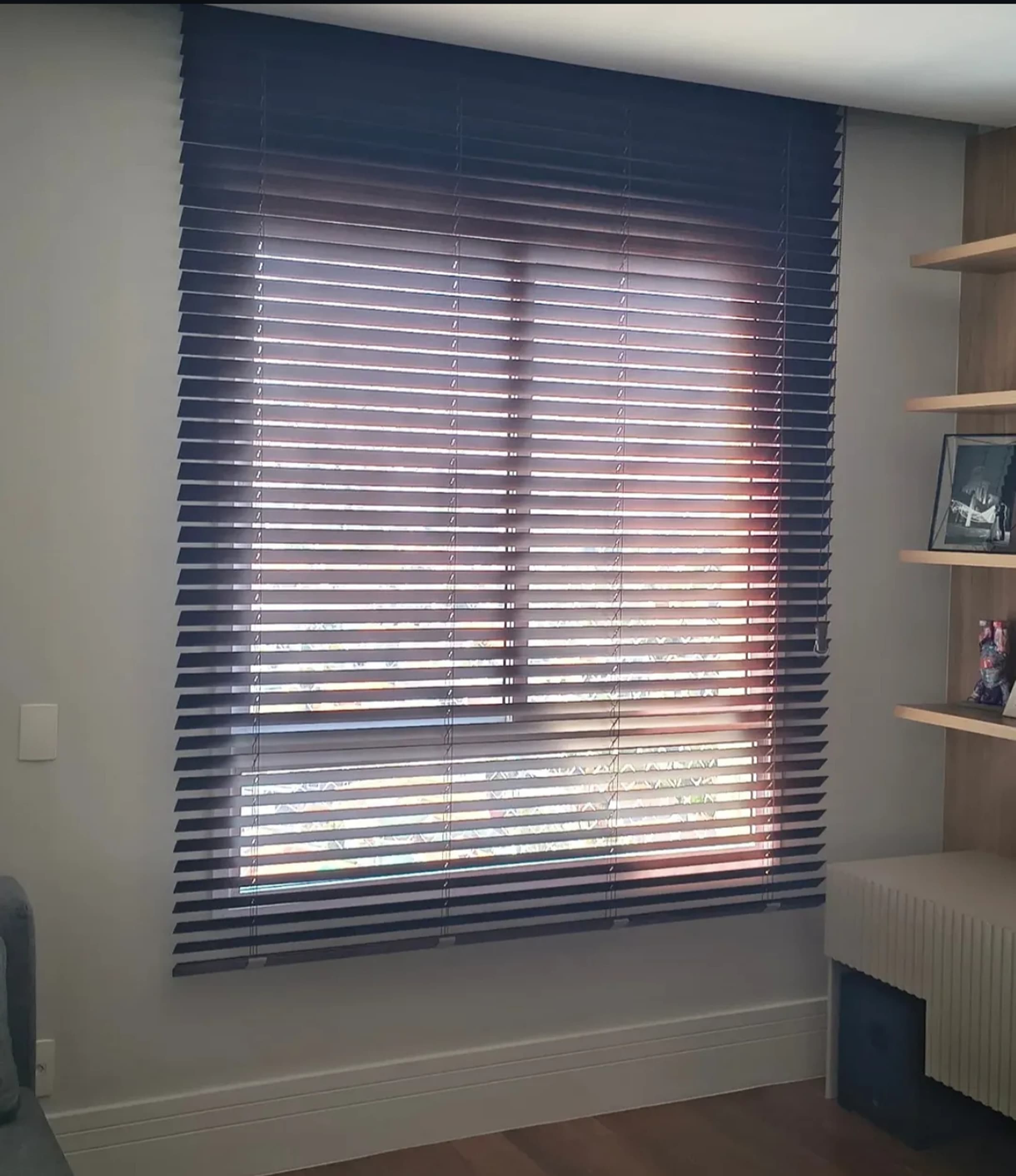 Persiana horizontal de madeira em Vila Mariana