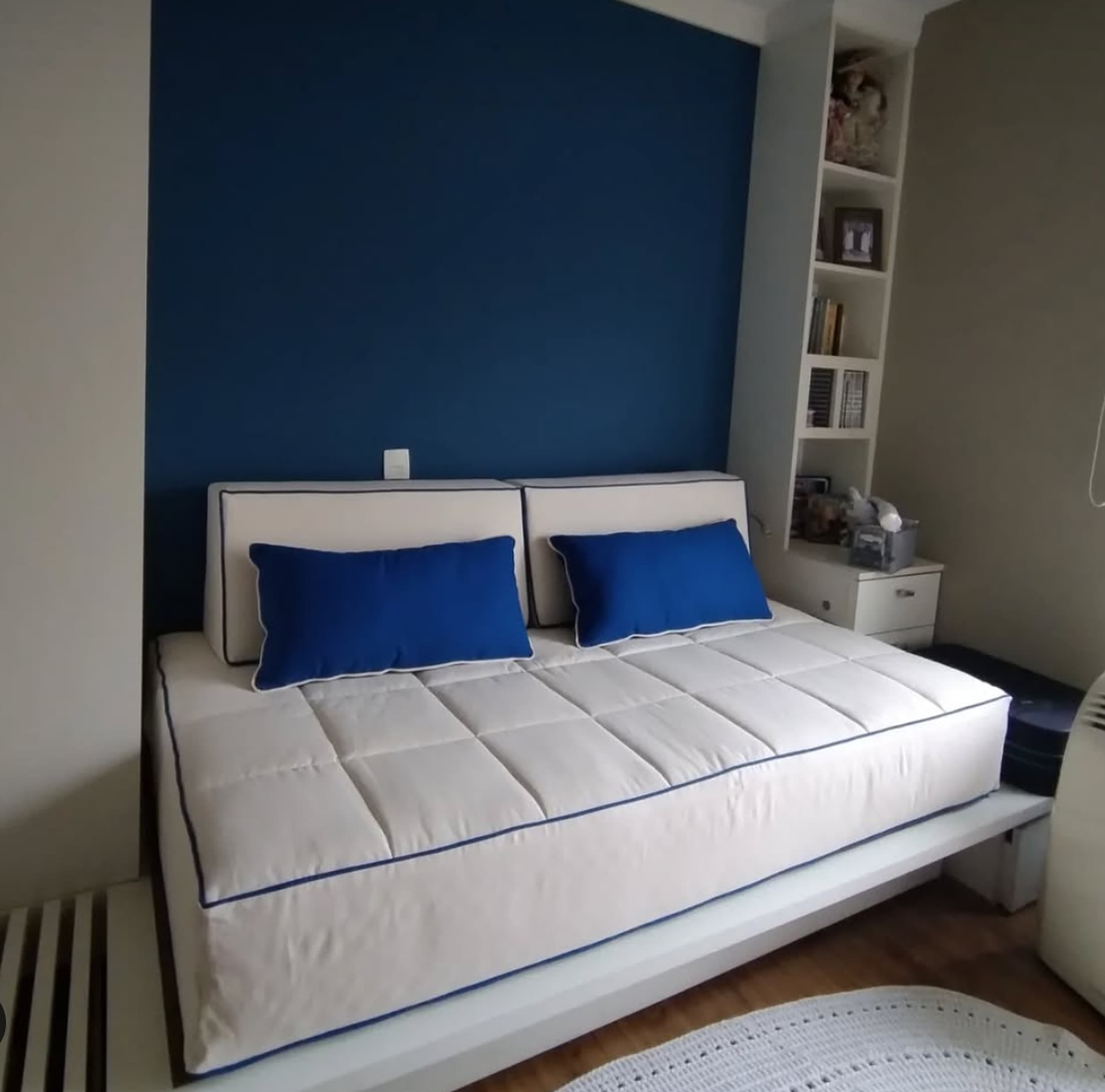 Estofado sob medida para escritório e quarto de hospede em Pacaembú